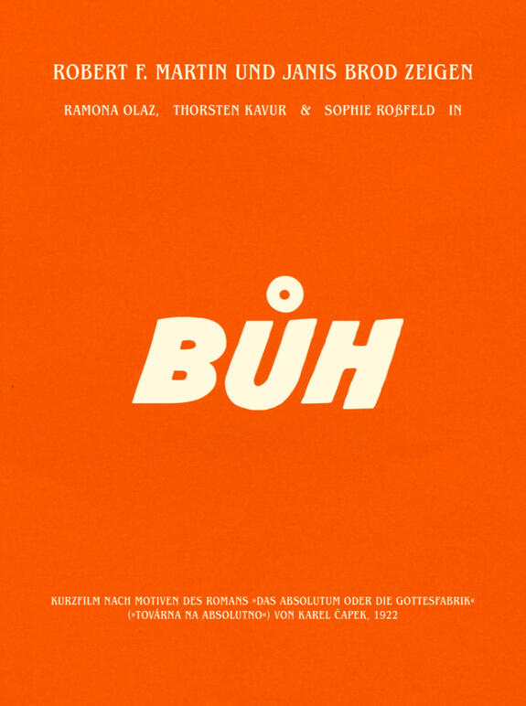 Surrealer Kurzfilm „BŪH“ (Sounddesign)